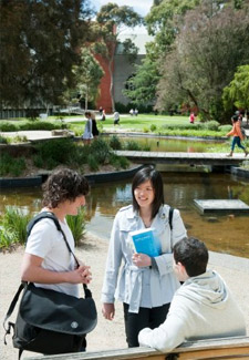 students at Clayton campus